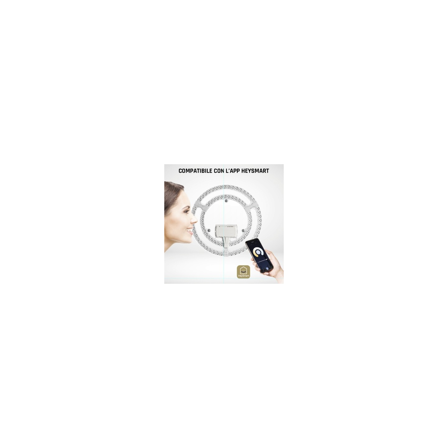 GBC HeyRing Circolina - LED CCT Smart WiFi Ceiling Lamp Replacement w RC — Buy in Cyprus with Fast Delivery