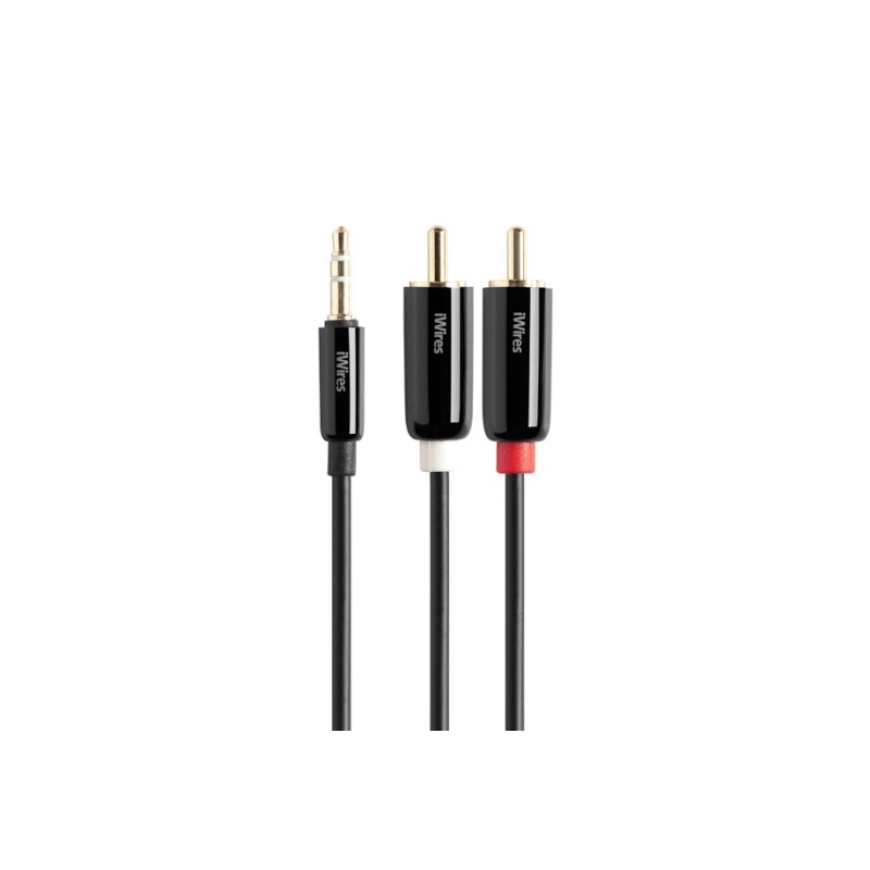Buy Techlink iWires - 710021 - 3.5mm to 2RCA 1.0m in Cyprus, Nicosia, Limassol, Larnaka, Pafos