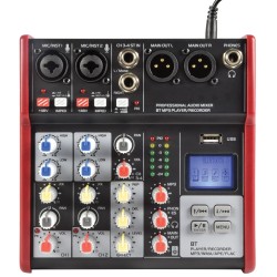Buy Citronic Mixer - CSM-4 - 4channels USB BT Play-Record 170.871UK in Cyprus, Nicosia, Limassol, Larnaka, Pafos