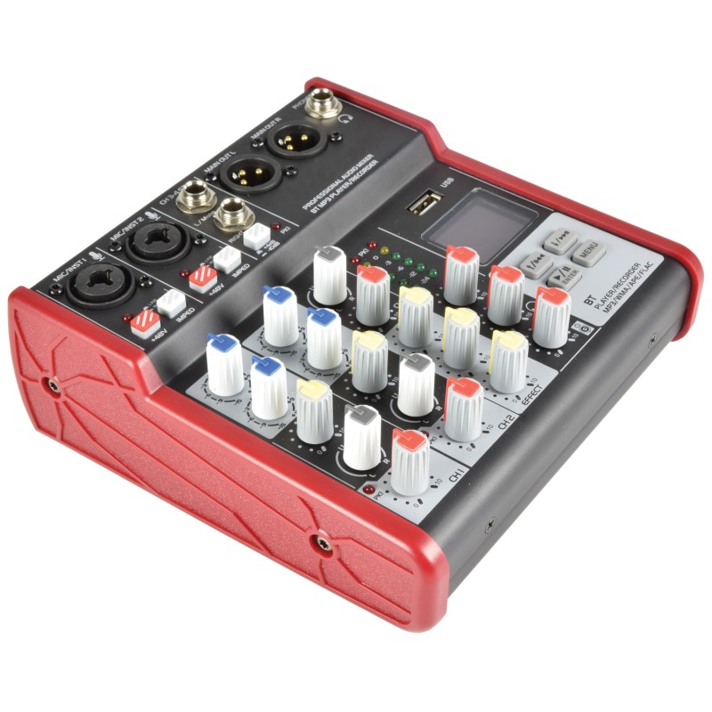 Buy Citronic Mixer - CSM-4 - 4channels USB BT Play-Record 170.871UK in Cyprus, Nicosia, Limassol, Larnaka, Pafos
