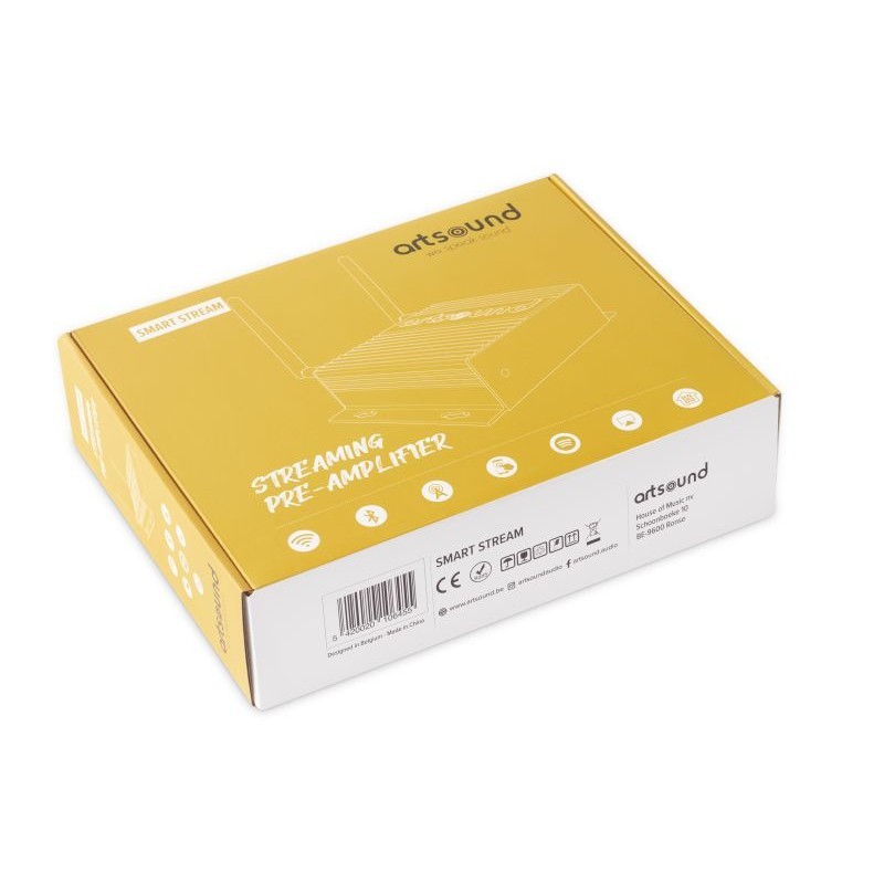 Buy Artsound Smart Stream Multiroom Pre-Amp - LAN-WiFi BT-USB-Airplay Optical in Cyprus, Nicosia, Limassol, Larnaka, Pafos