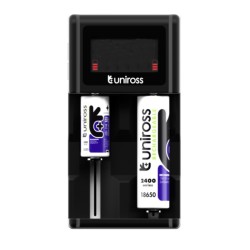 Buy Uniross Compact Smart Charger for NiMH and Lithium Batteries - UCX006 - Comp... in Cyprus, Nicosia, Limassol, Larnaka, Pafos