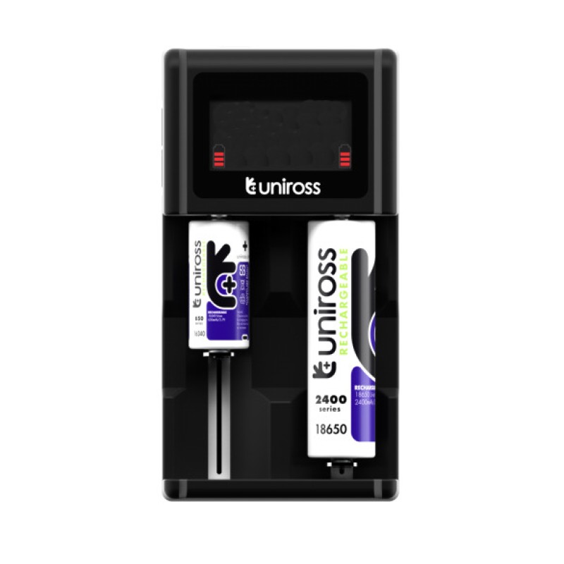 Buy Uniross Compact Smart Charger for NiMH and Lithium Batteries - UCX006 - Comp... in Cyprus, Nicosia, Limassol, Larnaka, Pafos