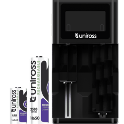 Buy Uniross Compact Smart Charger for NiMH and Lithium Batteries - UCX006 - Comp... in Cyprus, Nicosia, Limassol, Larnaka, Pafos