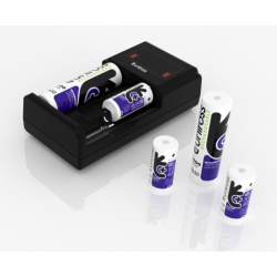 Buy Uniross Compact Smart Charger for NiMH and Lithium Batteries - UCX006 - Comp... in Cyprus, Nicosia, Limassol, Larnaka, Pafos