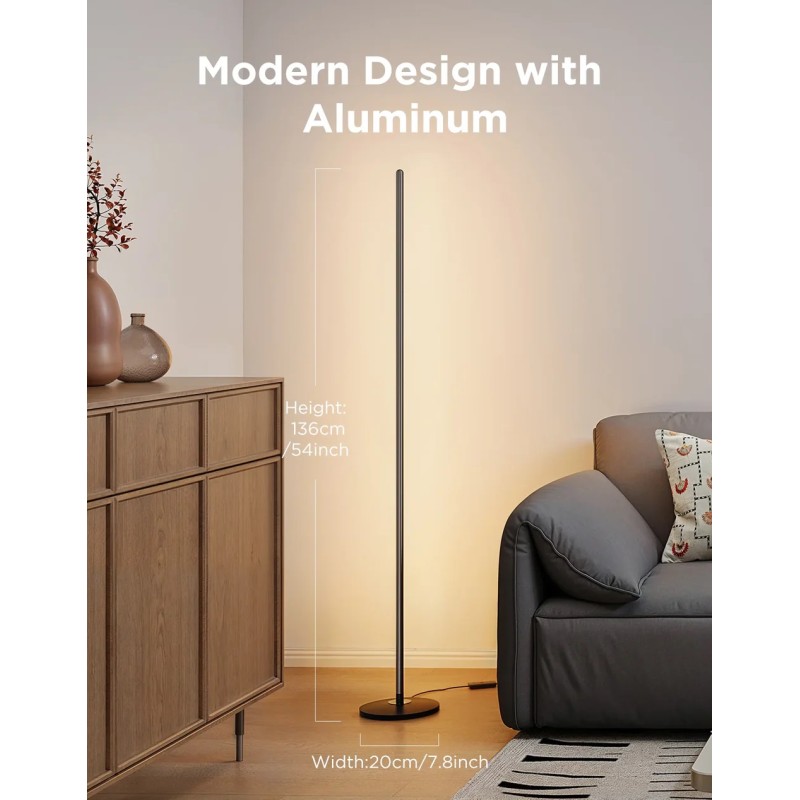 Buy Govee Floor Lamp Lite Smart RGBICW Corner Lamp - Floor Lamp, Matter in Cyprus, Nicosia, Limassol, Larnaka, Pafos