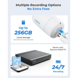 Buy Reolink IP Bullet Spotlight Camera - RLC-81MA - (P330M) 8MP POE IP Bullet Sp... in Cyprus, Nicosia, Limassol, Larnaka, Pafos