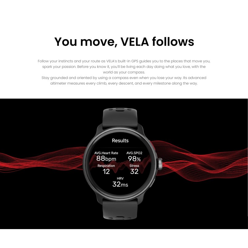 Buy HiFuture Adventure GPS SmartWatch - VELA - Black in Cyprus, Nicosia, Limassol, Larnaka, Pafos