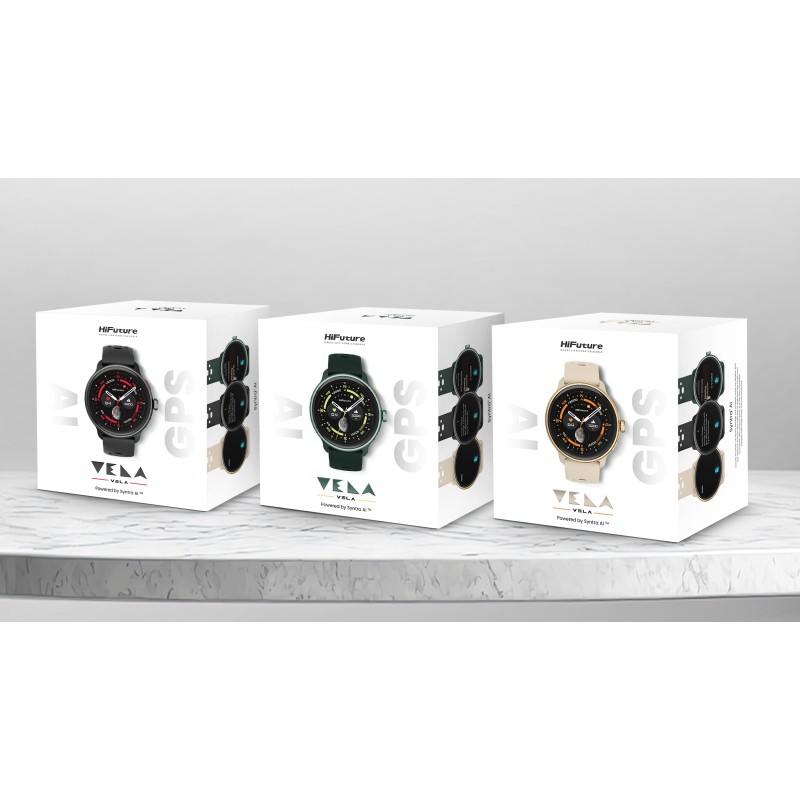 Buy HiFuture Adventure GPS SmartWatch - VELA - Black in Cyprus, Nicosia, Limassol, Larnaka, Pafos