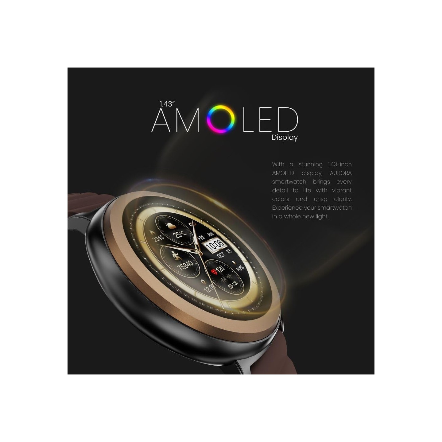 HiFuture Fashion SmartWatch AURORA - White Silver — Buy in Cyprus with Fast Delivery