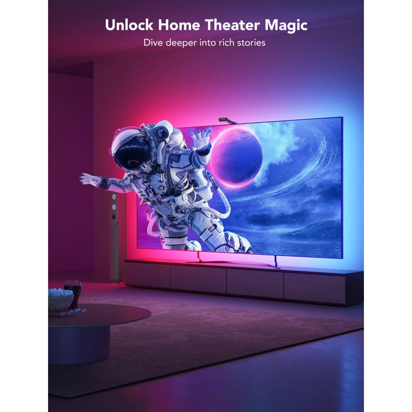 Govee TV Backlight Envisual - H605C - T2 with Dual Cameras (55-65 inch) — Buy in Cyprus with Fast Delivery