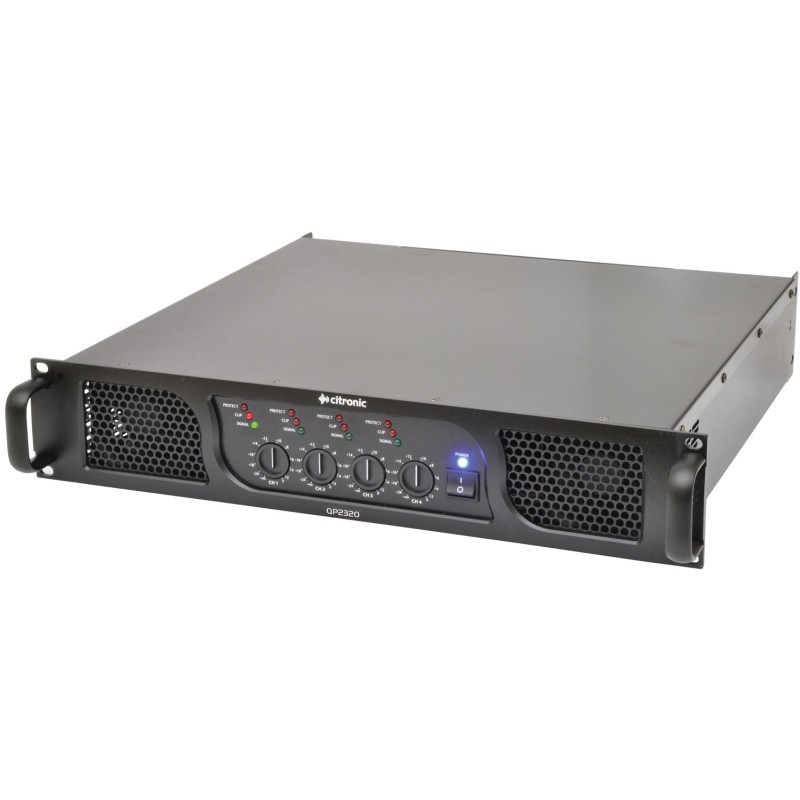 Buy Citronic Quad Power Amplifier - QP2320 - 4x580W@2ohms 172.243UK in Cyprus, Nicosia, Limassol, Larnaka, Pafos