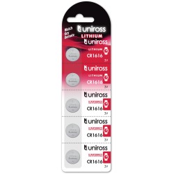 Buy Uniross Button Cell Lithium Battery - CR1616 - Button Cell Lithium Battery (... in Cyprus, Nicosia, Limassol, Larnaka, Pafos