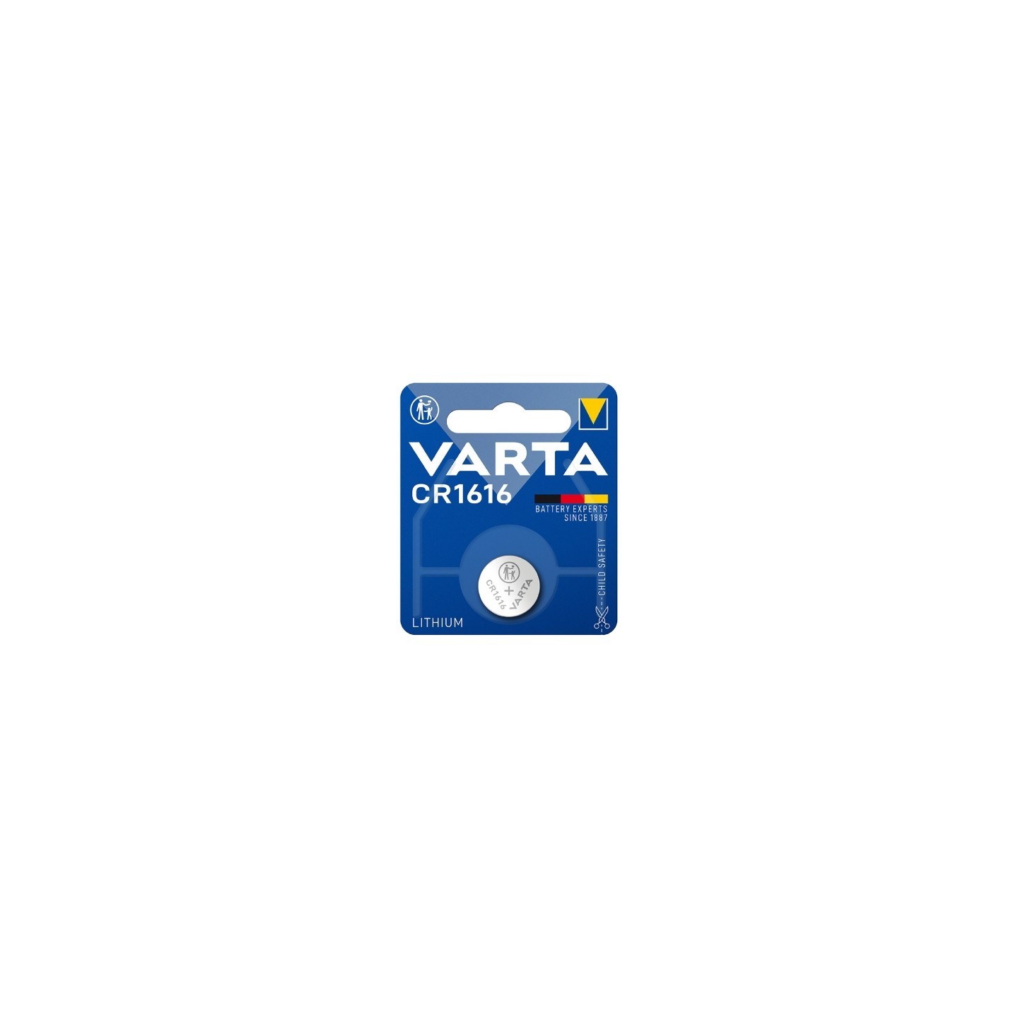 Varta Lithium Battery Blister - CR1616 - Blister (1pc) — Buy in Cyprus with Fast Delivery