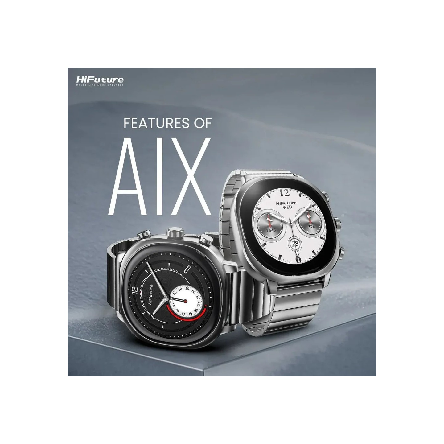 HiFuture SmartWatch - AIX - Silver — Buy in Cyprus with Fast Delivery