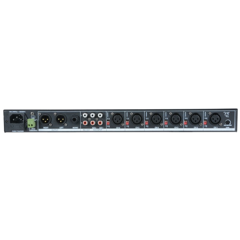 Buy Adastra 1U Mic Line Rack Mixer - ML622 - 953.026UK - 1U Mic Line Rack Mixer in Cyprus, Nicosia, Limassol, Larnaka, Pafos