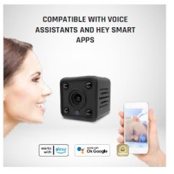 Buy GBC HeyCam Mini HD Indoor WiFi Camera - Built-in Battery in Cyprus, Nicosia, Limassol, Larnaka, Pafos