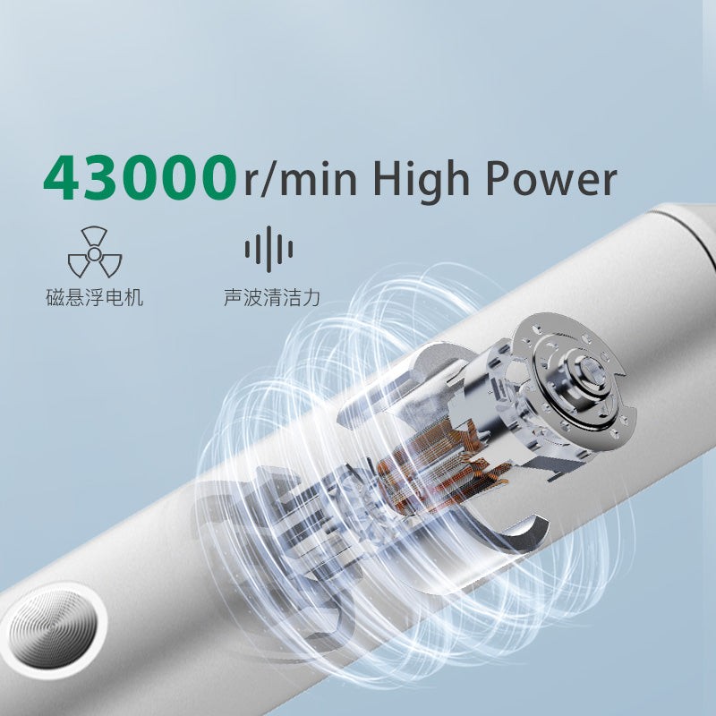 Buy Enchen Toothbrush - AURORA T2 - Includes 2 Heads White in Cyprus, Nicosia, Limassol, Larnaka, Pafos