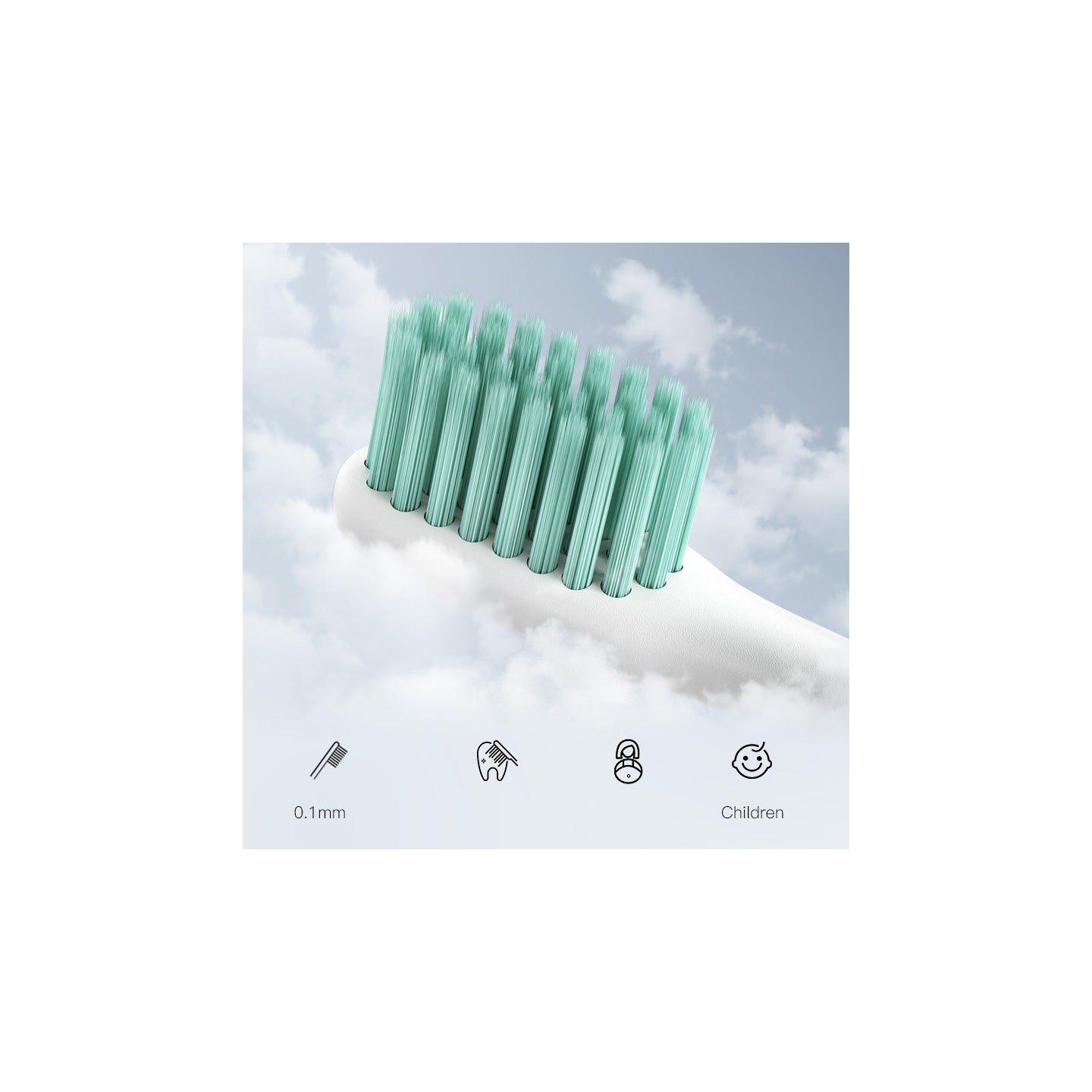 Enchen Toothbrush - AURORA T2 - Includes 2 Heads White — Buy in Cyprus with Fast Delivery