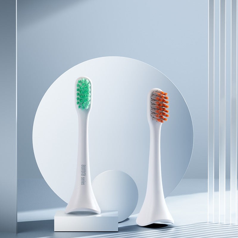 Buy Enchen Toothbrush - AURORA T2 - Includes 2 Heads White in Cyprus, Nicosia, Limassol, Larnaka, Pafos