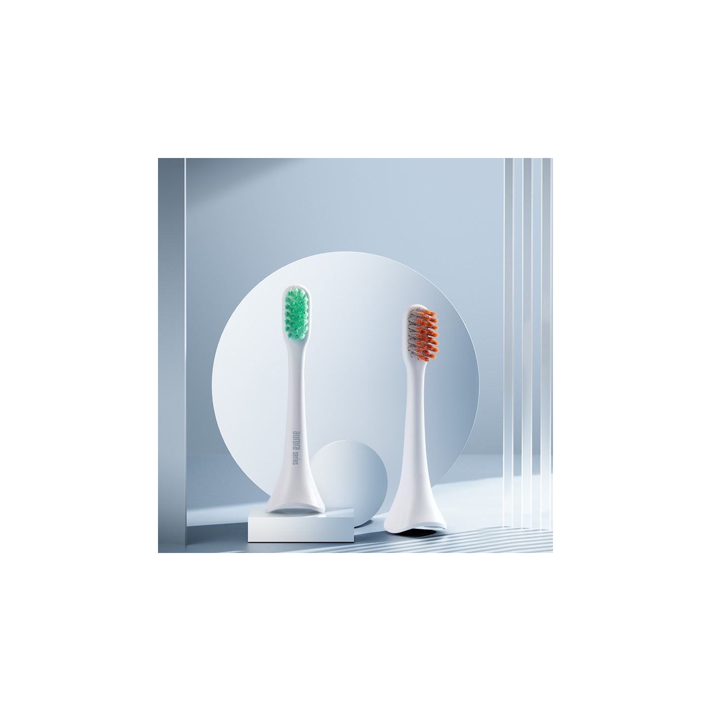 Enchen Toothbrush - AURORA T2 - Includes 2 Heads White — Buy in Cyprus with Fast Delivery