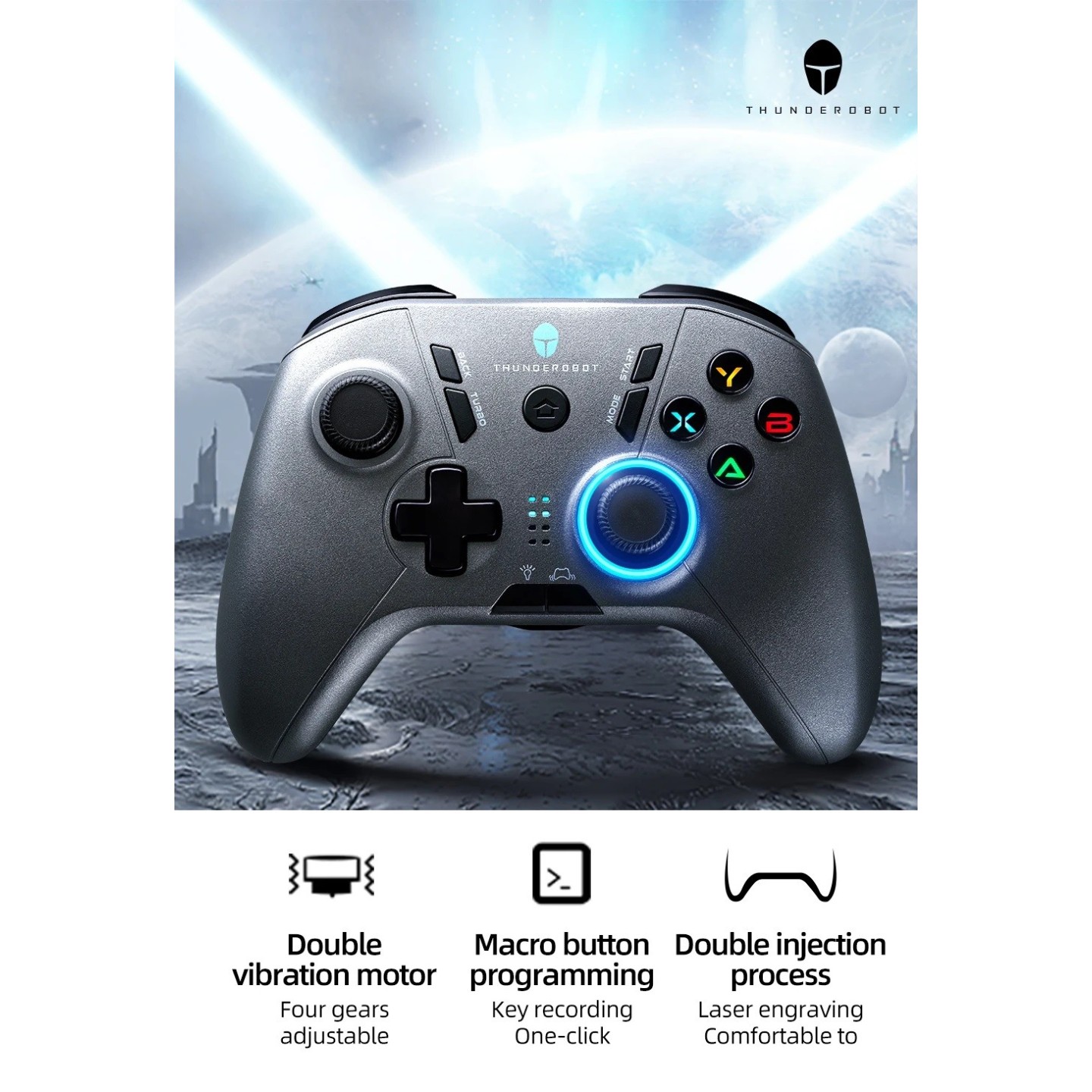 Thunderobot G30 Wired Vibration Gamepad for PC & Switch (Boxed) — Buy in Cyprus with Fast Delivery
