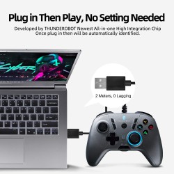 Thunderobot G30 Wired Vibration Gamepad for PC & Switch (Boxed) — Buy in Cyprus with Fast Delivery