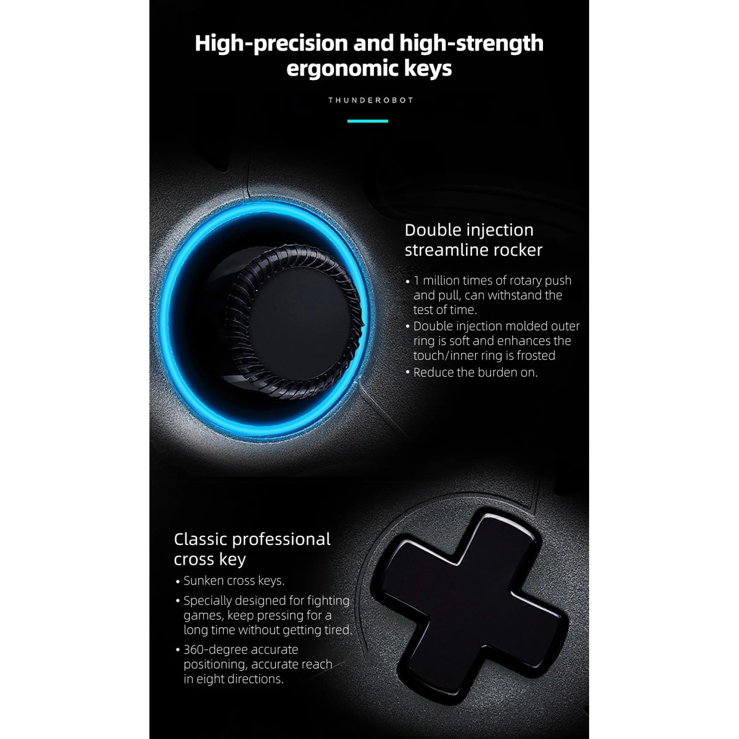 Thunderobot G30 Wired Vibration Gamepad for PC & Switch (Boxed) — Buy in Cyprus with Fast Delivery