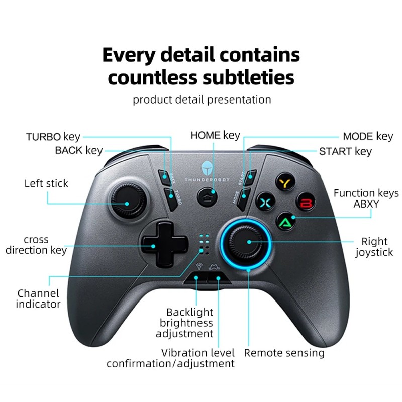 Buy Thunderobot PC Gamepad - G30 - With Vibration in Cyprus, Nicosia, Limassol, Larnaka, Pafos