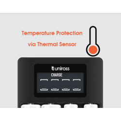 Buy Uniross Ultra Fast Charger 1hour for AA AAA - UCU005 - Ultra Fast Charger 1h... in Cyprus, Nicosia, Limassol, Larnaka, Pafos