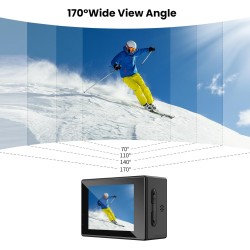 Buy SJCAM Dual Screen WiFi Action Camera 4K30FPS 16MP - SJ4000 - Dual Screen, Wi... in Cyprus, Nicosia, Limassol, Larnaka, Pafos