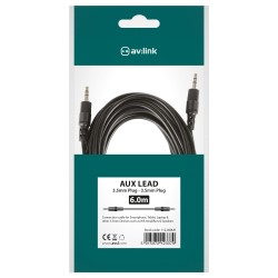 Buy AV:link 3.5mm to 3.5mm Stereo 6.0m - 112.040UK - 3.5mm to 3.5mm Stereo 6.0m in Cyprus, Nicosia, Limassol, Larnaka, Pafos