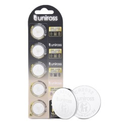 Buy Uniross Lithium-Button Cell - CR2032HP - High Power 5-Pack in Cyprus, Nicosia, Limassol, Larnaka, Pafos