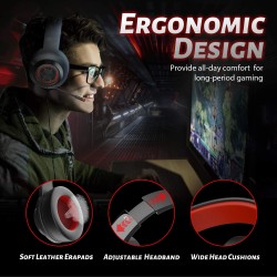Edifier Hecate G4 7.1 USB Gaming Headset Black Red (Boxed) — Buy in Cyprus with Fast Delivery