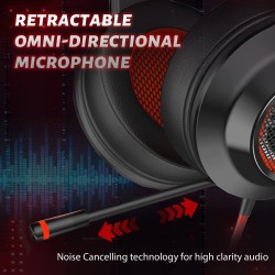 Edifier Hecate G4 7.1 USB Gaming Headset Black Red (Boxed) — Buy in Cyprus with Fast Delivery