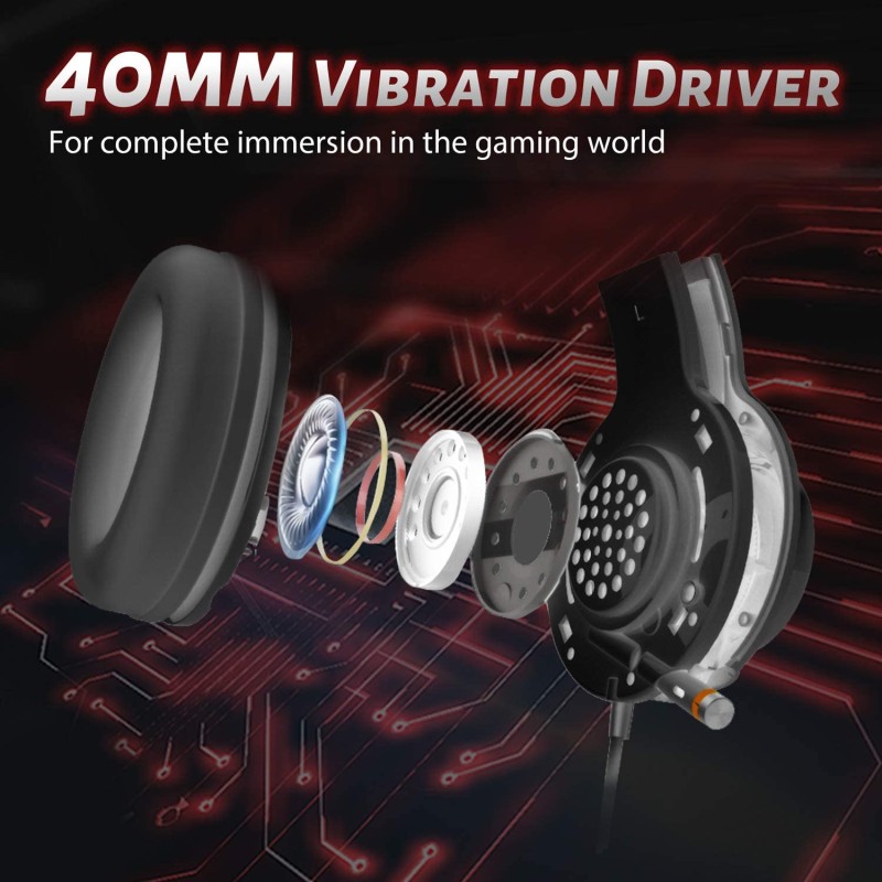 Buy Edifier Hecate - G4 - 7.1 USB-Audio Gaming Headset Black Red in Cyprus, Nicosia, Limassol, Larnaka, Pafos