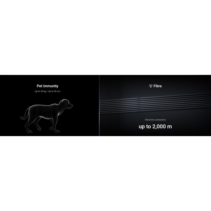 Buy AJAX FIBRA CombiProtect White - Requires License in Cyprus, Nicosia, Limassol, Larnaka, Pafos