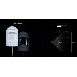 Buy AJAX FIBRA CombiProtect White - Requires License in Cyprus, Nicosia, Limassol, Larnaka, Pafos