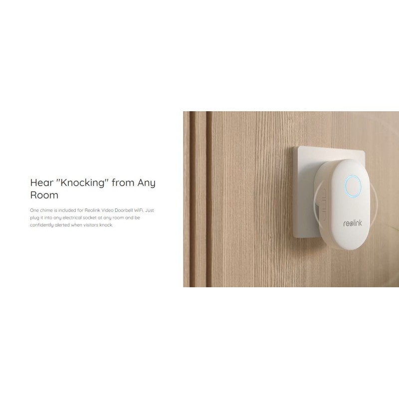 Buy Reolink Video Doorbell - WIFI 4MP in Cyprus, Nicosia, Limassol, Larnaka, Pafos