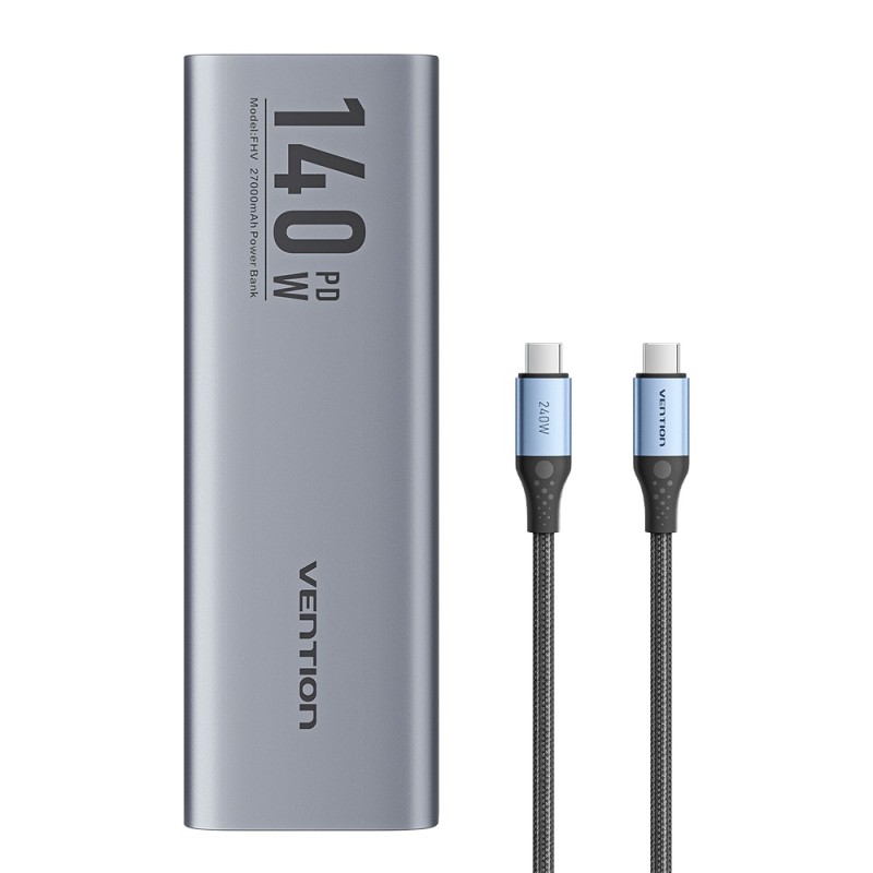 Buy Vention Powerbank 27000mAh 140W 3xUSBC+USB-A - FHVH0 - 27000mAh 140W 3xUSBC+... in Cyprus, Nicosia, Limassol, Larnaka, Pafos