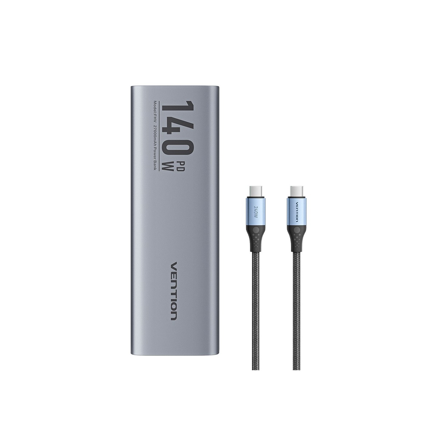 Vention Powerbank 27000mAh 140W 3xUSBC+USB-A - FHVH0 - 27000mAh 140W 3xUSBC+USB-A — Buy in Cyprus with Fast Delivery