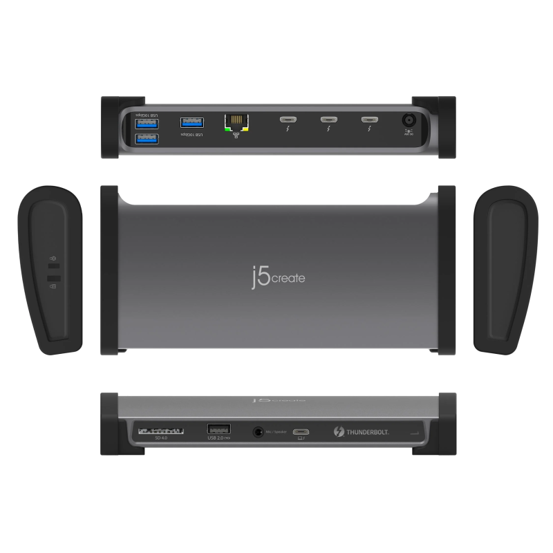 Buy j5create Docking Station - JTD562 - Thunderbolt 4 Intel Certified 30Gbps 11-... in Cyprus, Nicosia, Limassol, Larnaka, Pafos