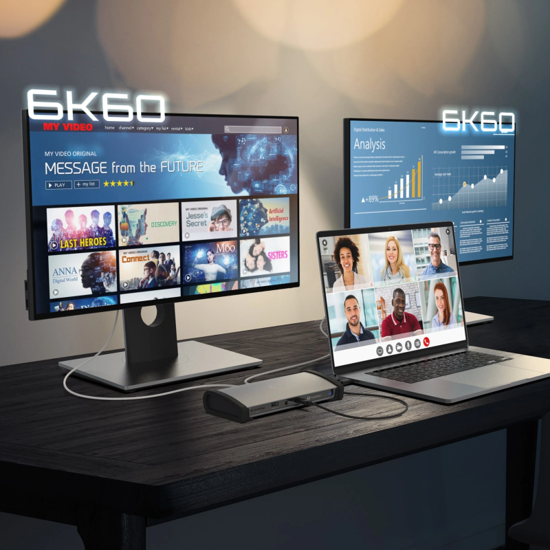 Buy j5create Docking Station - JTD562 - Thunderbolt 4 Intel Certified 30Gbps 11-... in Cyprus, Nicosia, Limassol, Larnaka, Pafos