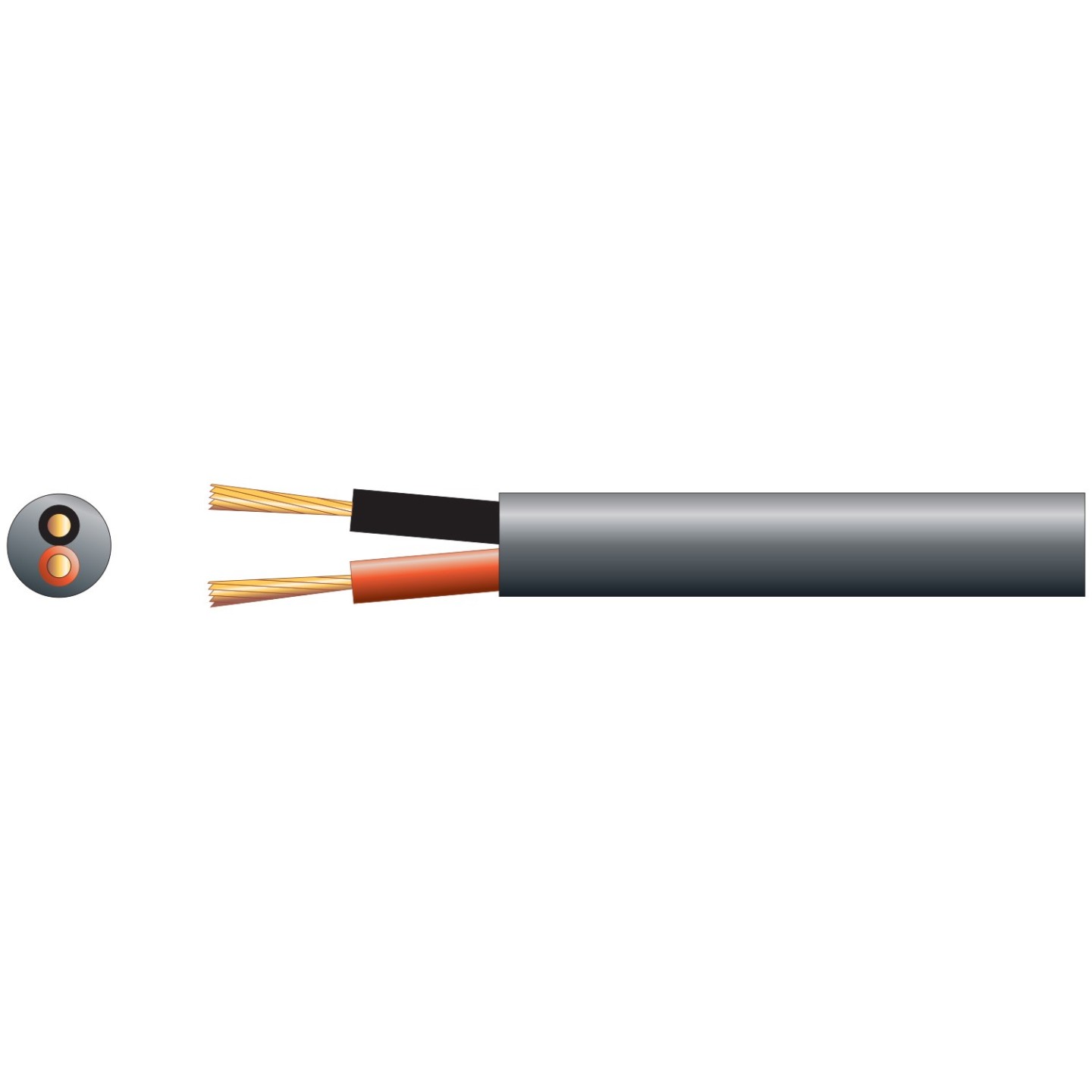 Mercury Double Insulated Speaker Cable - 801.818UK - 2 x 1.15mm, 100m — Buy in Cyprus with Fast Delivery