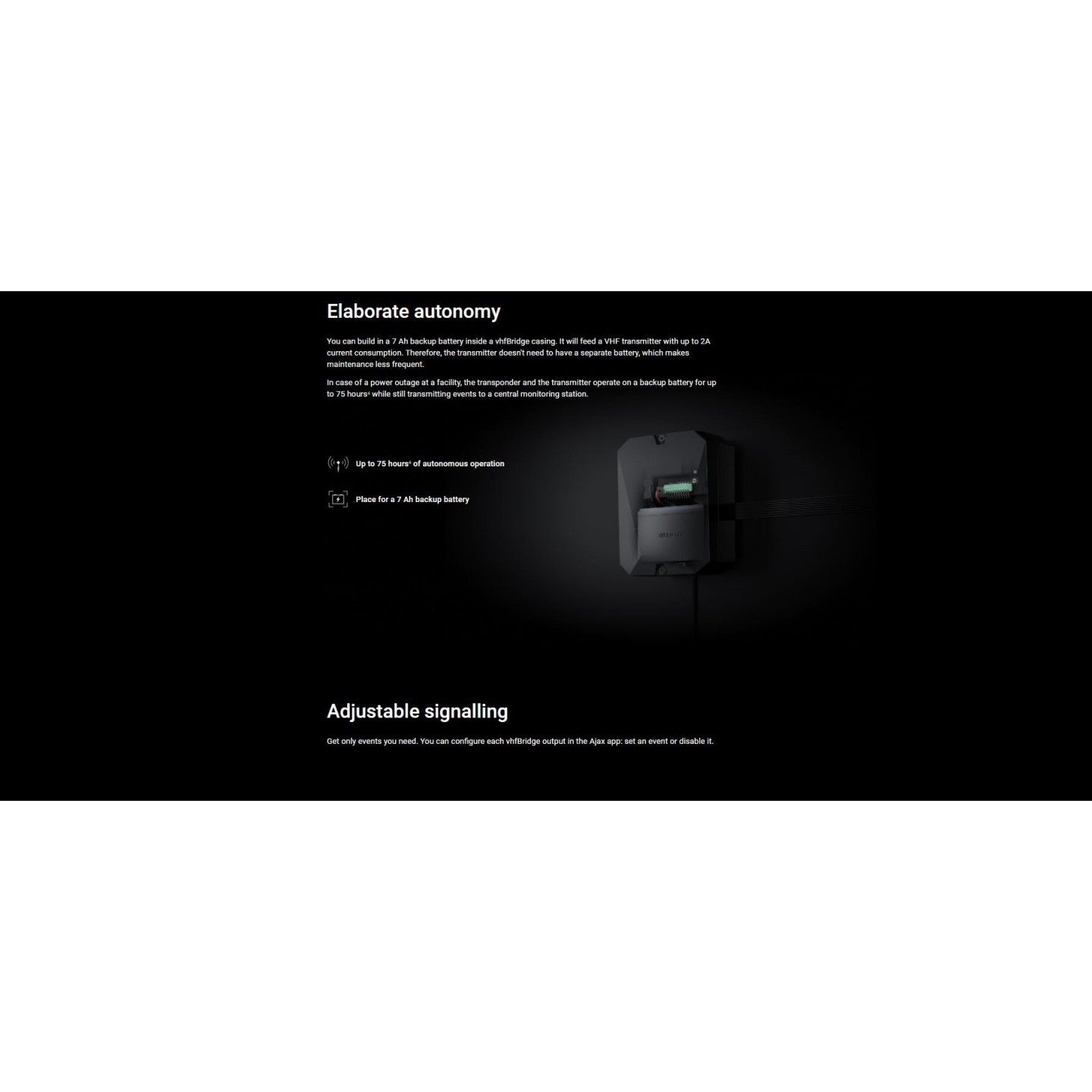 AJAX VHF MultiTransmitter Wireless Integration - Wireless Integration — Buy in Cyprus with Fast Delivery