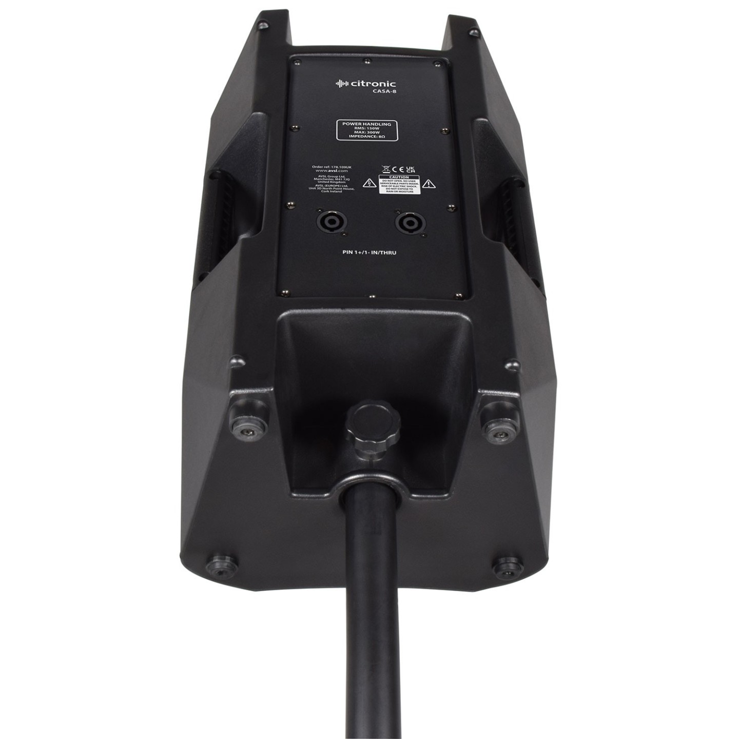 Citronic Speaker - CASA-8 - Passive 8' Full Range Speaker 150W 178.109UK — Buy in Cyprus with Fast Delivery