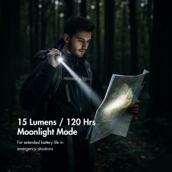 Buy Uniross USB Rechargeable Torch - GX500 - IP44 Waterproof Aluminium 1000 lume... in Cyprus, Nicosia, Limassol, Larnaka, Pafos