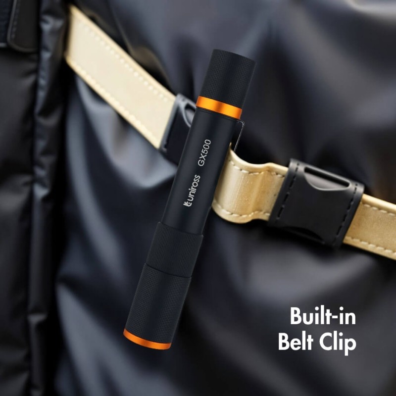 Buy Uniross USB Rechargeable Torch - GX500 - IP44 Waterproof Aluminium 1000 lume... in Cyprus, Nicosia, Limassol, Larnaka, Pafos