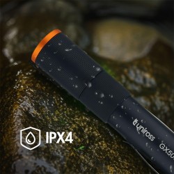 Buy Uniross USB Rechargeable Torch - GX500 - IP44 Waterproof Aluminium 1000 lume... in Cyprus, Nicosia, Limassol, Larnaka, Pafos