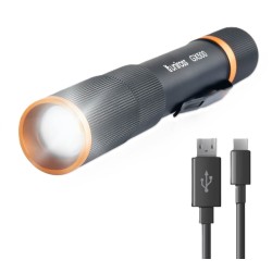 Buy Uniross USB Rechargeable Torch - GX500 - IP44 Waterproof Aluminium 1000 lume... in Cyprus, Nicosia, Limassol, Larnaka, Pafos